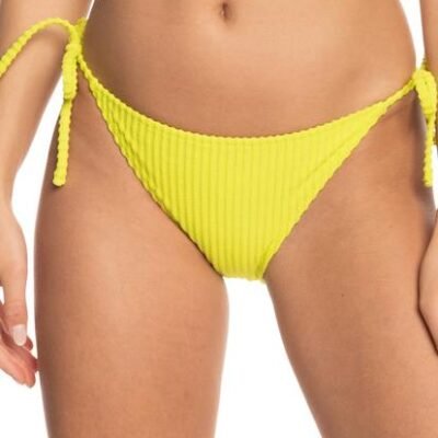 Roxy Happy Rib Cheeky Tie Side Bikini Bottom