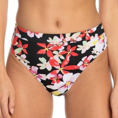 Roxy Pt Beach Classics Mod Midwaist Bikini Bottom