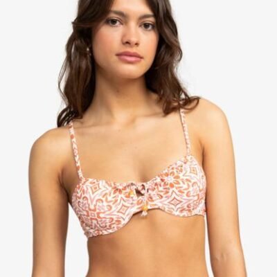 Roxy Fresco Tile Underwire Bikini Top