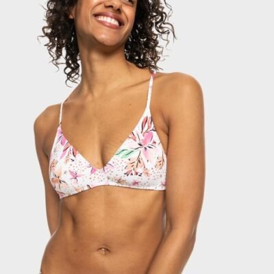 Roxy Printed Beach Classics Bra Bikini Top