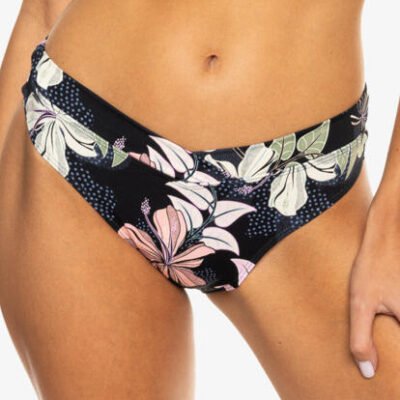 Roxy Beach Classics Moderate Coverage Bikini Bottom