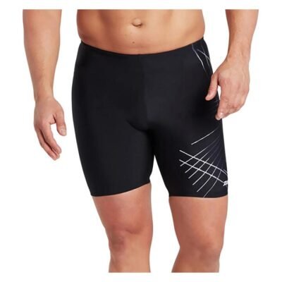 Zoggs Men's Etch Mid Jammer Swim Shorts