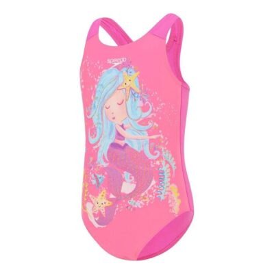 Speedo Toddler Girls Digi Printed One Piece