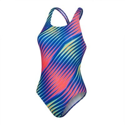 Speedo Allover Digital Powerback Womens