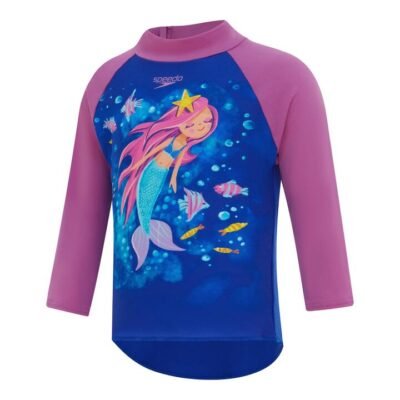 Speedo Rash Top LS Toddler Girls