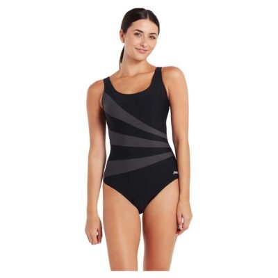 Zoggs Women's Sandon Adjustable Scoopback One Piece Swimsuit